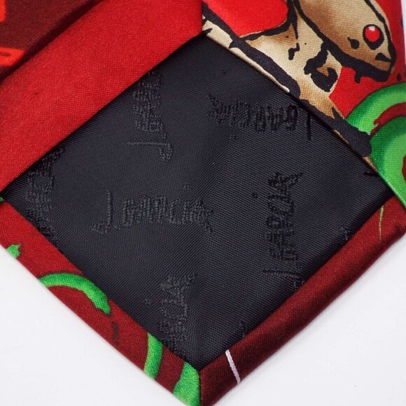 J. Garcia "Dracula Claus" Silk Blend Tie #237 - Picture 6 of 7